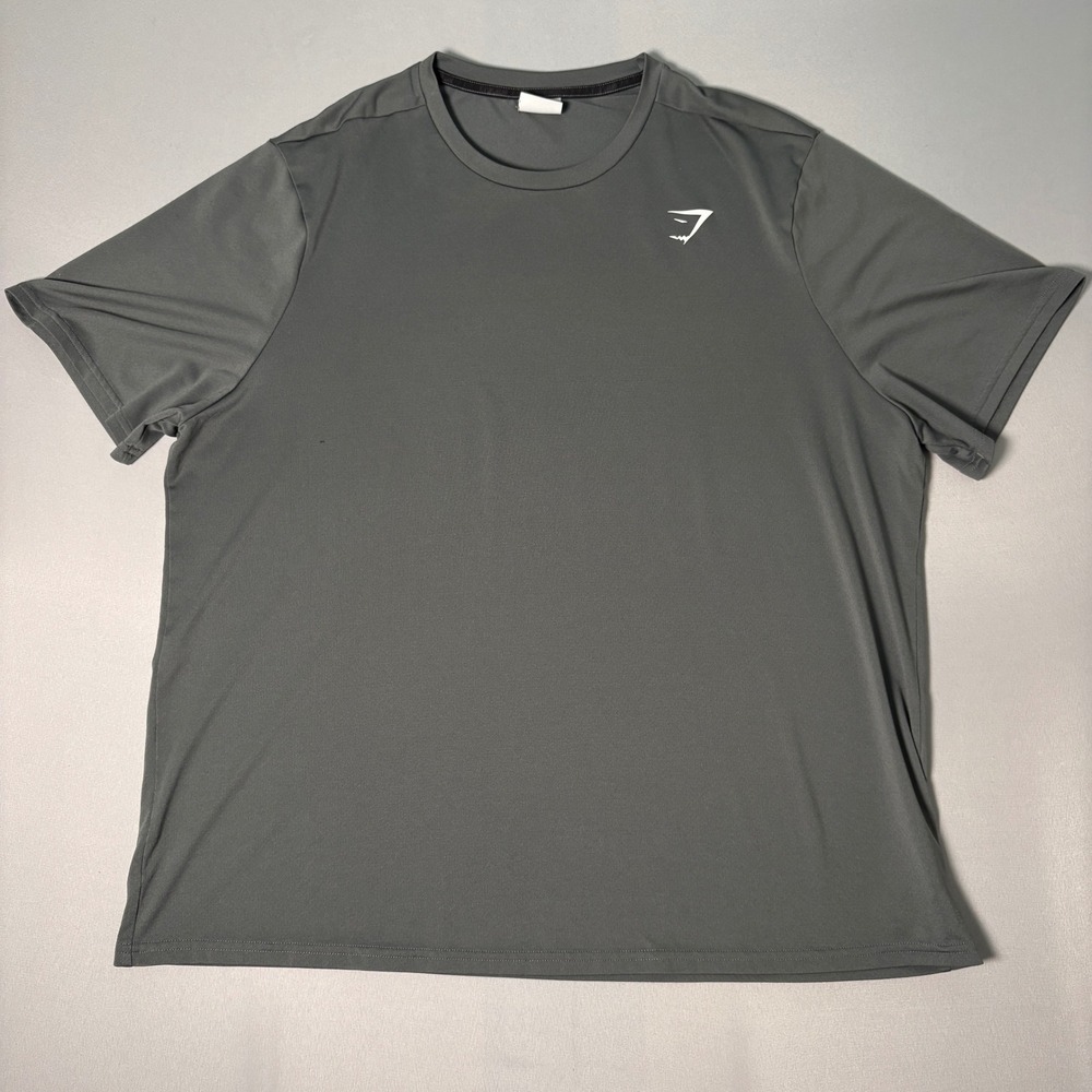 Gymshark Arrival T-Shirt Mens XXXL Gray Short Sleeve Performance Gym Top A1A2Z